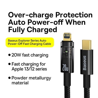 Cáp sạc Baseus tự ngắt cho ip/tablet táo-Phụ Kiện Chi Hà