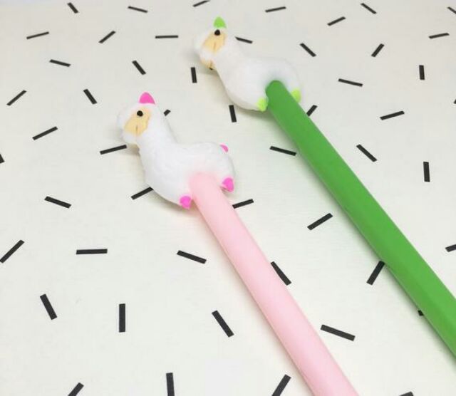 Bút gel nước Cừu nhỏ lông trắng dễ thương