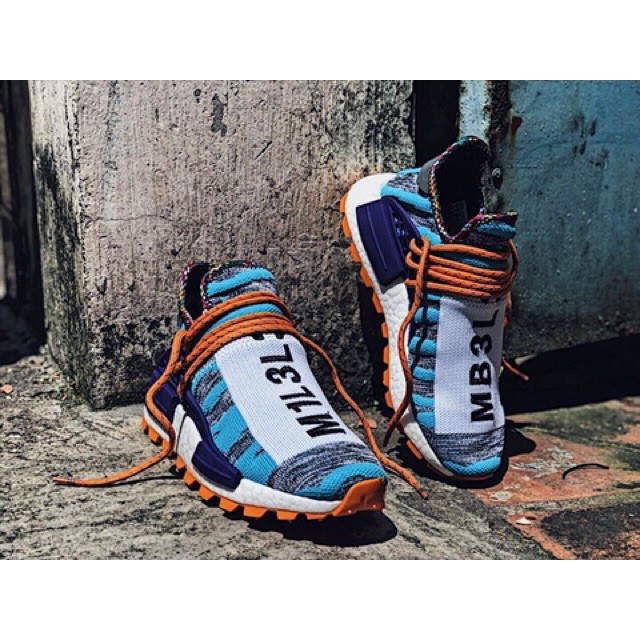 Giày Thể Thao Human Race Boost SOLARHU màu Xanh_Giaysneaker