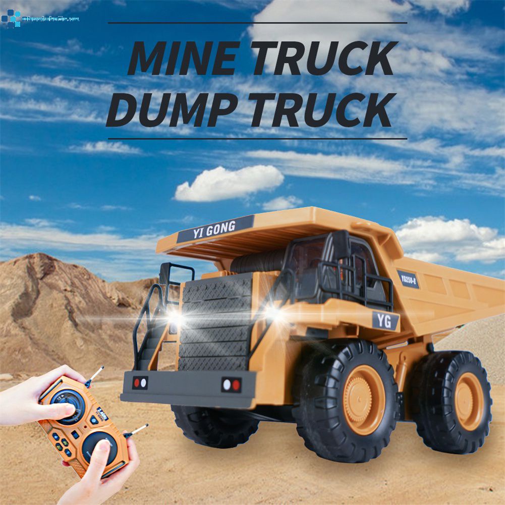 Trẻ Em Không Dây Điều Khiển Từ Xa 2.4G Xây Dựng Xe Bánh Xích Đa Năng Xe Ô Tô Đồ Chơi Bé Trai Máy Xúc Xe Ủi Máy Xúc Lật 13