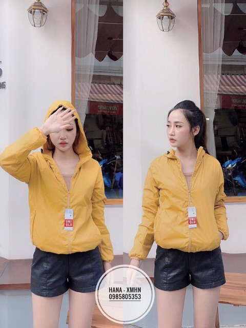 Áo khoác gió 2 lớp