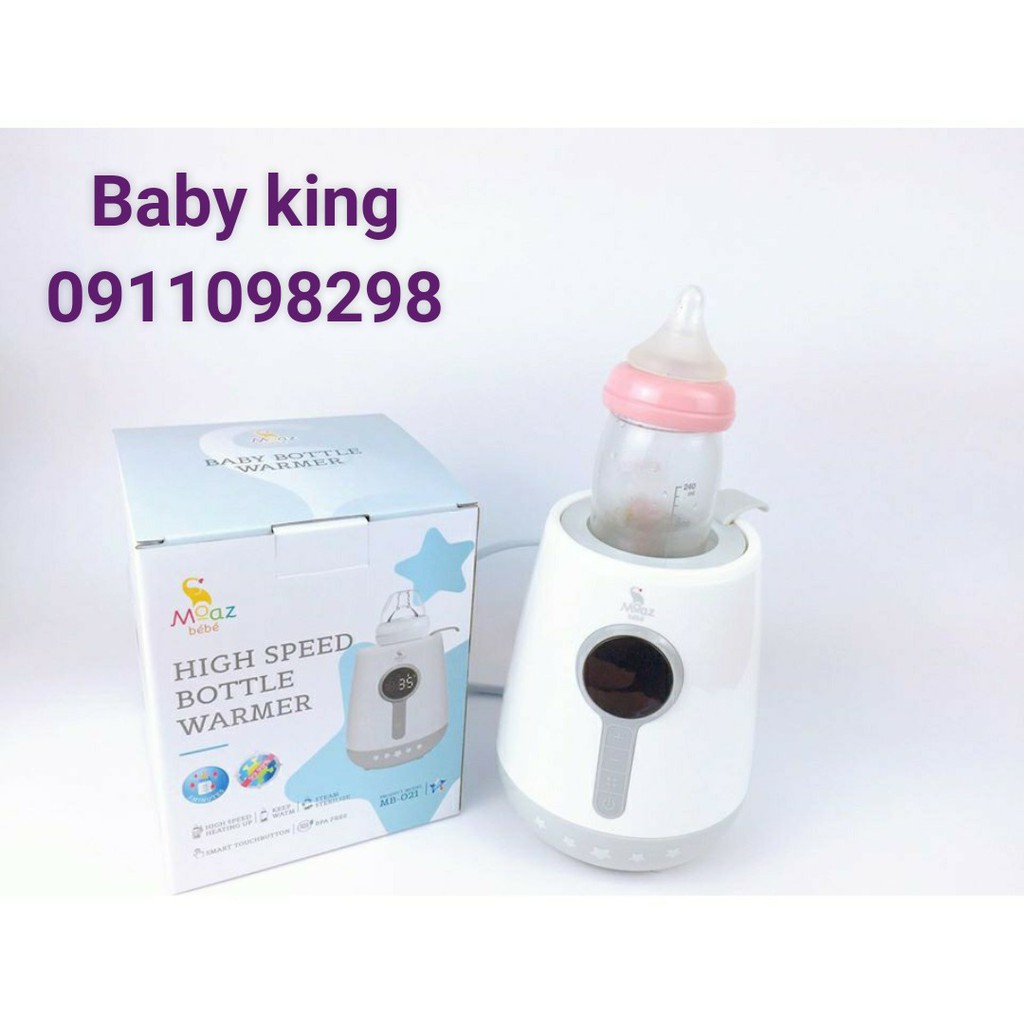 Máy hâm sữa và tiệt trùng đơn Moazbebe MB021