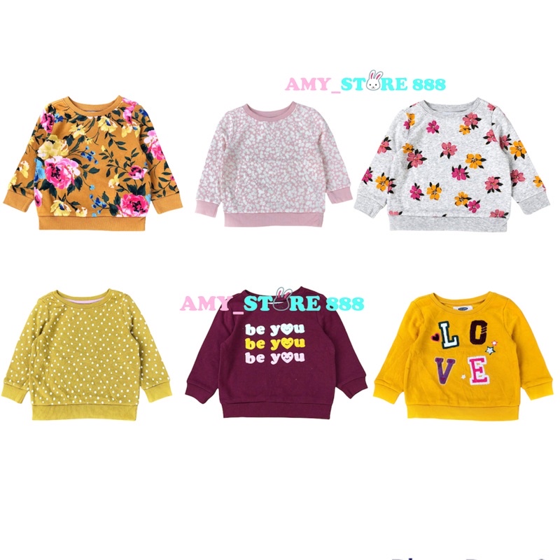 Áo nỉ bông bé gái Old Navy dư xịn chất nỉ mềm đẹp