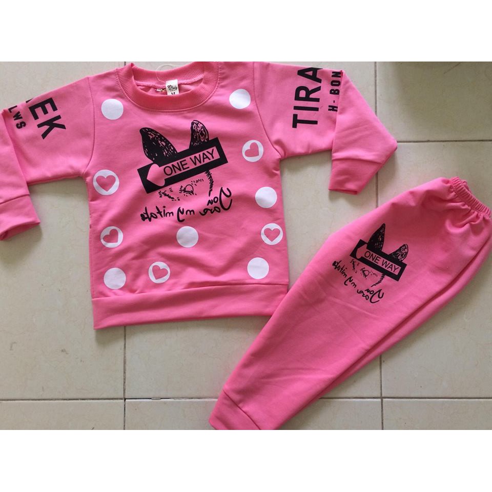combo 2 bộ bé gái