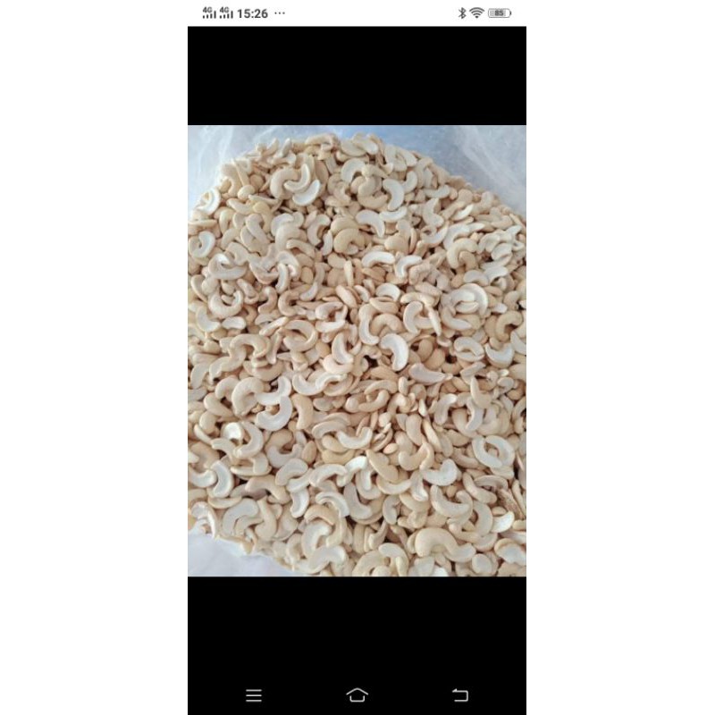 500G Hạt điều bể đôi còn sống làm sữa