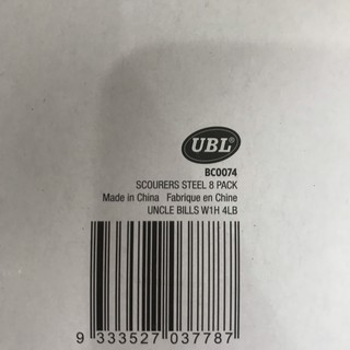 Nùi Chà Rửa Inox Uncle Bills BC0074