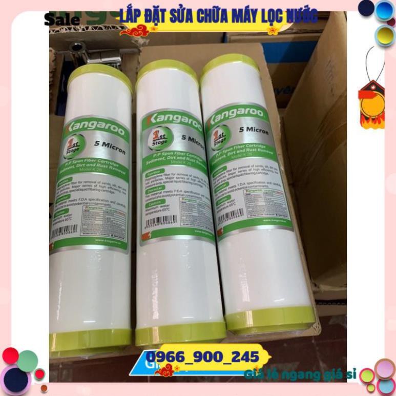 (Giá Gốc) Combo 5 lõi lọc nước Kangaroo số 1,2,3,4,5 👉 Bộ Từ 1 Đến 5 Của Máy Lọc Nước Kangaroo