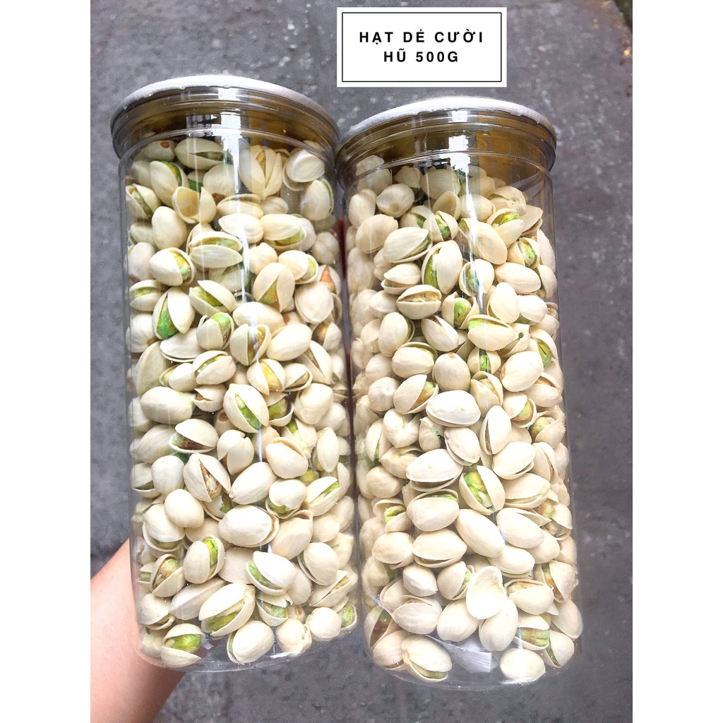 Hạt Dẻ Cười Lon Lớn Hũ Pet 500gr