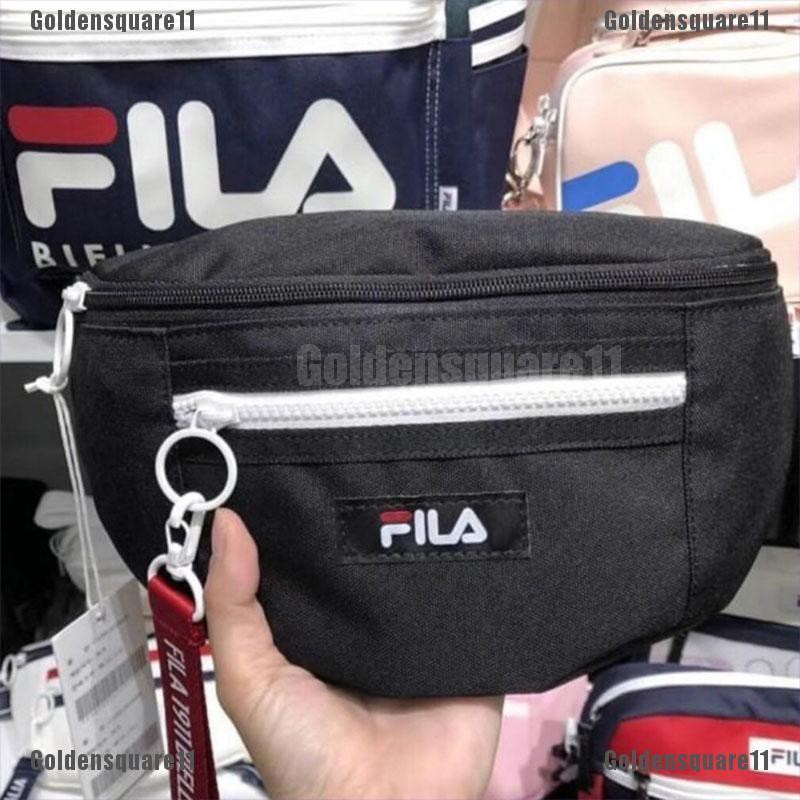 [GOLDENS] Fila Men Women Chest Bag Woemen Waist Bag Sport Shoulder Messenger Sling Bag