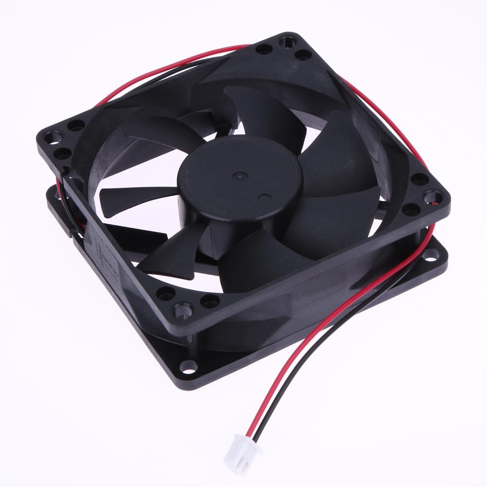 Deceble 8025S 24V Brushless DC 7 Blade 2 Wires Cooling Fan 80x80x25mm
