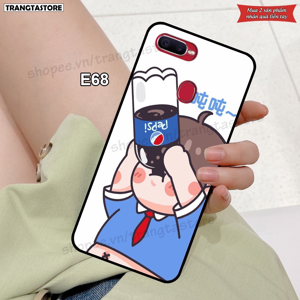 Ốp lưng Oppo F9 - A7 - A12 - A5s dễ thương - đáng yêu - siêu bền.