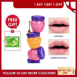 Mặt nạ môi SHELOVE chiết xuất mật ong dưỡng ẩm chống khô môi