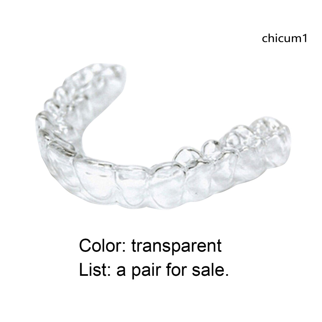 [Hàng mới về] Cặp khay silicon hỗ trợ làm trắng răng