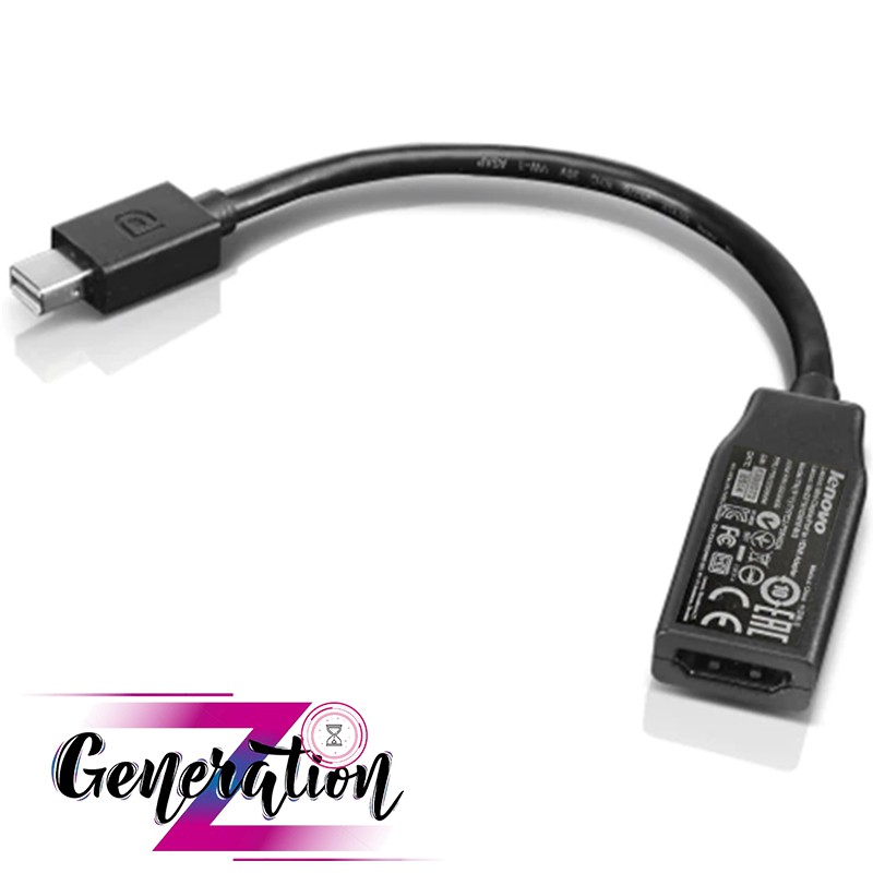 Cáp chuyển Mini DisplayPort ra HDMI Lenovo - Cable Mini DisplayPort to HDMI Lenovo - Hàng chính hãng