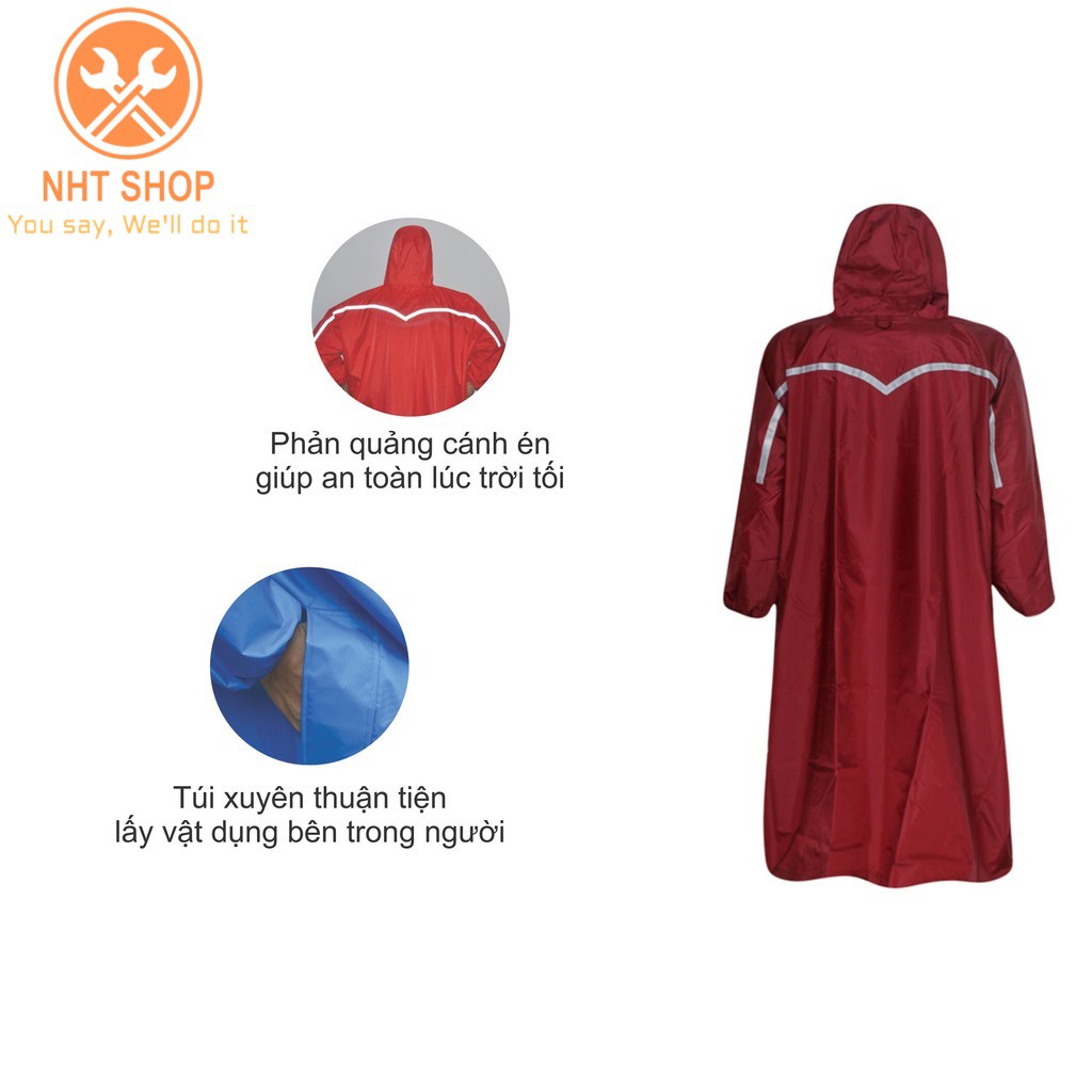 Áo Mưa RANDO Bisur APNS-23 Bít Sườn Bảo Vệ Toàn Diện – NHT Shop