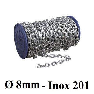 Dây xích INOX 201 [ Ø 8mm ]