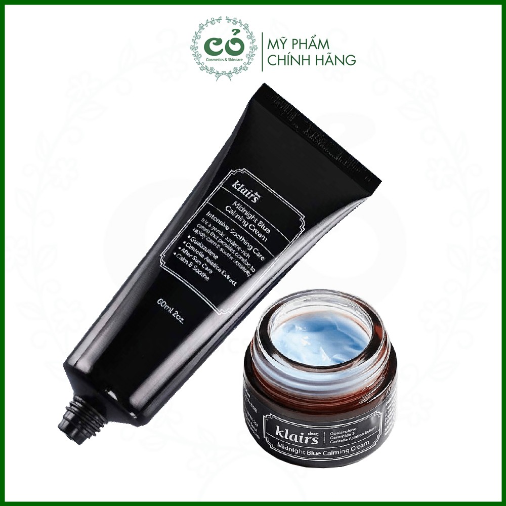 Kem dưỡng phục hồi da Klairs Midnight Blue Calming Cream
