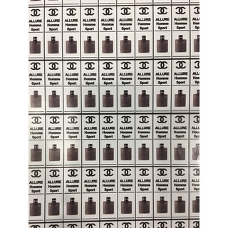 combo 10 tờ A4 tem dán nước hoa cho lọ chiết - giấy A4 in được 84 tem (Lọ chiết - Chai chiết - Ống chiết)