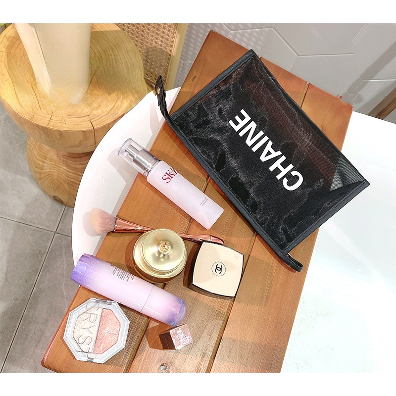 Túi Lưới Đựng Mỹ Phẩm Du Lịch Trong Suốt Sức Chứa Lớn