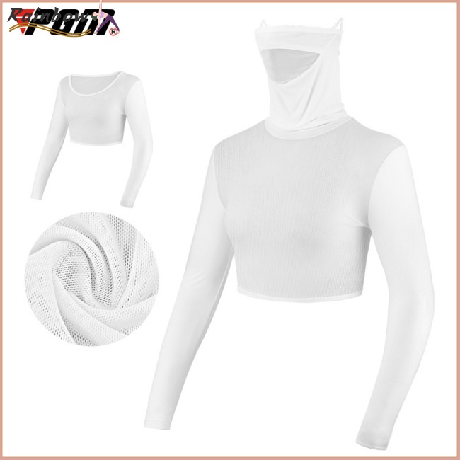 Áo Sơ Mi Tay Ngắn Chống Nắng Sợi Viscose Siêu Co Giãn Dành Cho Nữ Chơi Golf