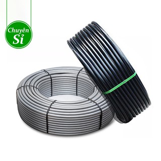 10 - 50m mét ống ldpe 20mm đen - nhựa nguyên sinh 100%- bảo hành 5 năm
