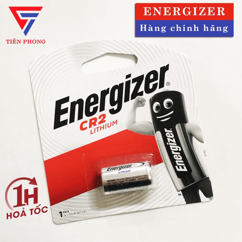 Pin CR2 Lithium 3V ENERGIZER siêu bền - Hàng chính hãng Vỉ 1 Viên
