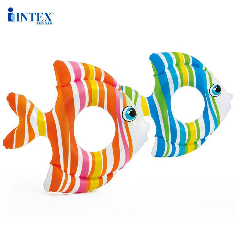 PHAO BƠI HÌNH CÁ INTEX 59223