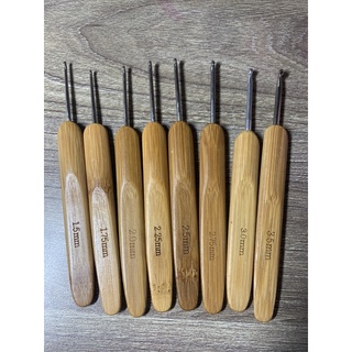 Kim móc len cán gỗ 8 size