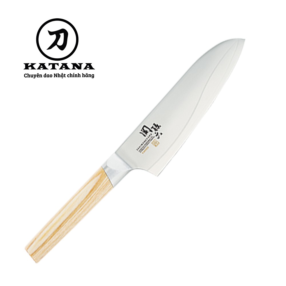 Dao bếp Nhật cao cấp KAI 10000CL Santoku - Dao thái đa năng AE5254 (165mm)