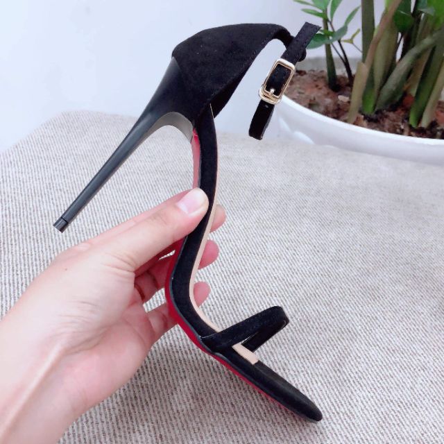 SANDANL cao gót đen sang chảnh 11_12p