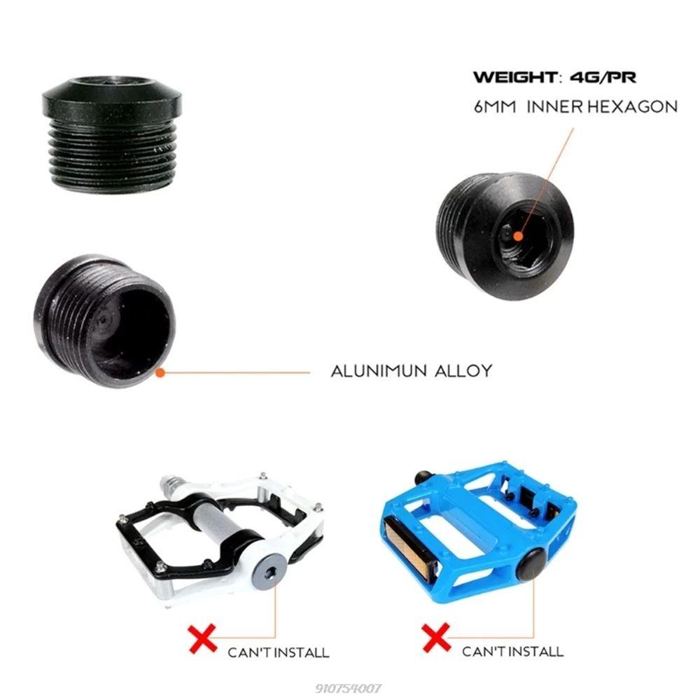 Vỏ Bọc Bàn Đạp Xe Đạp CNC Nhiều Màu Chống Bụi Bẩn Tiện Dụng