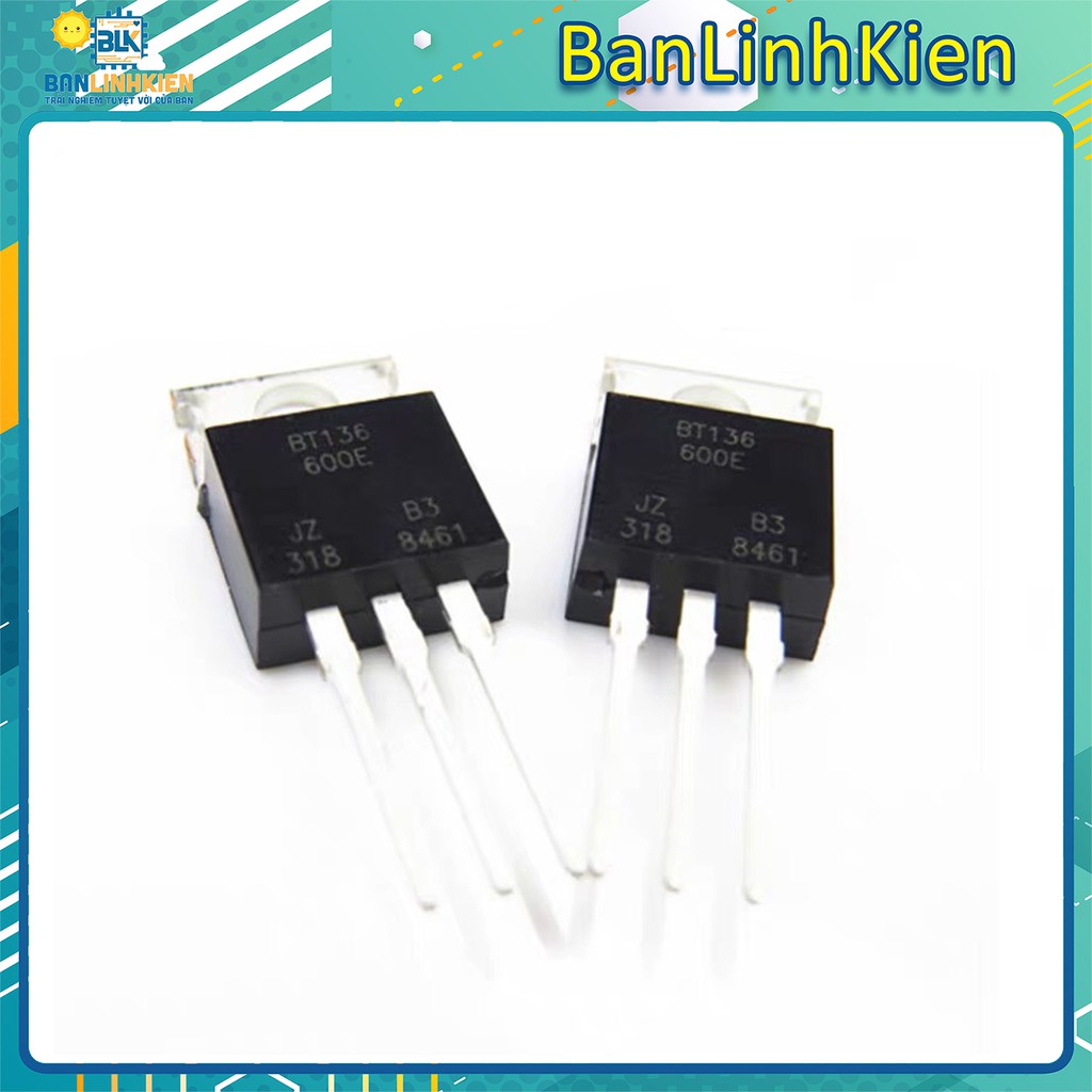 Triac BT136 4A 600V To220/ BT136S-600E To252