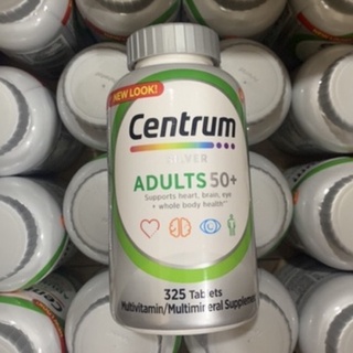 Viên uống Centrum Silver Adults 50+ 325 viên – Bổ sung Vitamin cho Nam và Nữ trên 50 tuổi