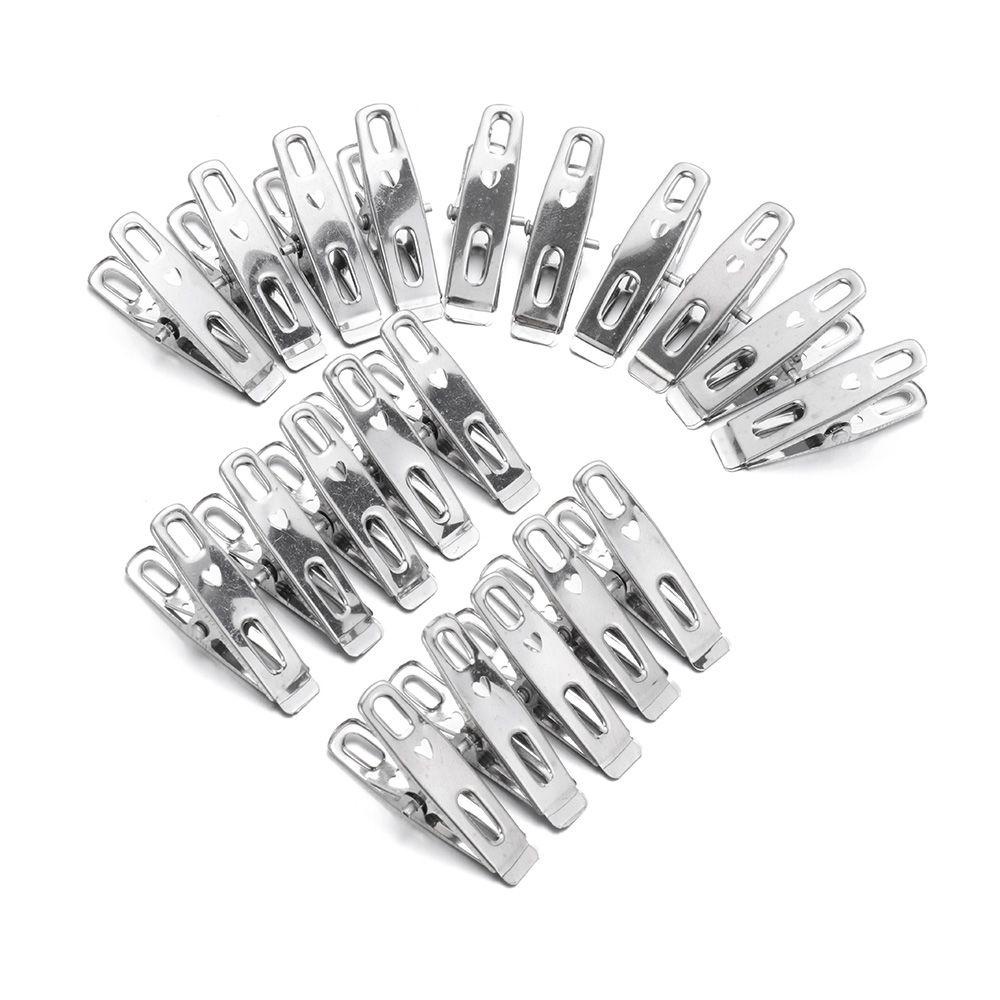 KRNY Set 20 Kẹp Tài Liệu Bằng Thép Không Gỉ