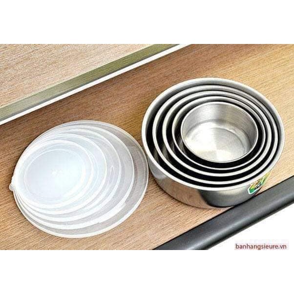 SỈ BỘ 5 BÁT INOX ĐỰNG THỨC ĂN [Sãn Hàng] | WebRaoVat - webraovat.net.vn