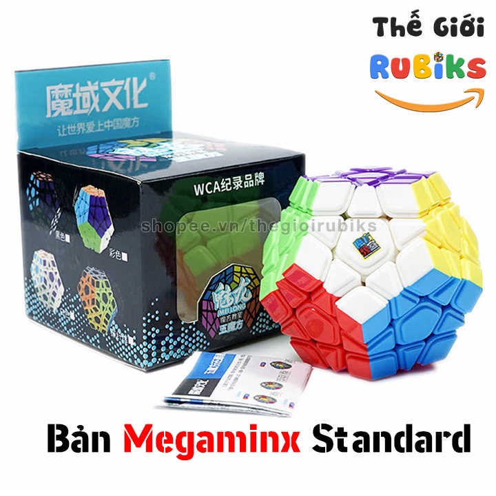 Rubik MoYu Megaminx M 3x3 Nam Châm. Biến Thể 12 Mặt Rubic 3x3x3 Cube. Đồ Chơi Giáo Dục Thông Minh Giải Trí.