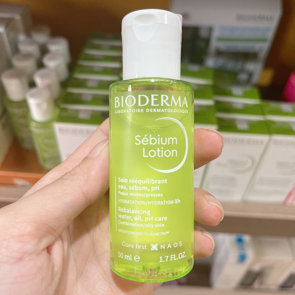 Nước Cân Bằng Cho Da Dầu Mụn Bioderma Sebium Lotion - 50ml -200ml