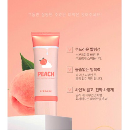 KEM ĐÀO PEACH NÂNG TONE TRẮNG DA CỦA HÀN QUỐC DÙNG SIÊU THÍCH | BigBuy360 - bigbuy360.vn