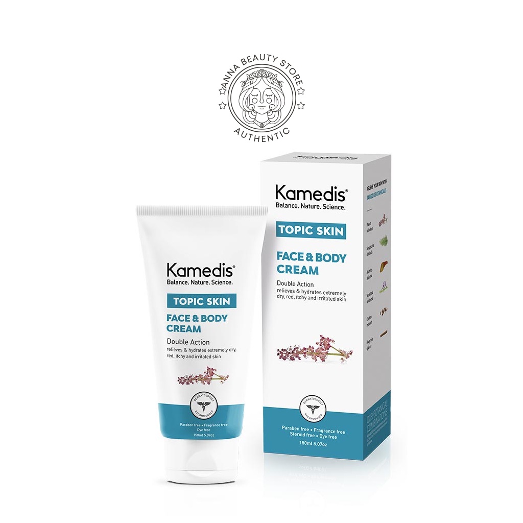 Kem Kamedis Skin Face & Body 50ml x 150ml - Dưỡng Dịu Da Kích Ứng, Viêm Ngứa