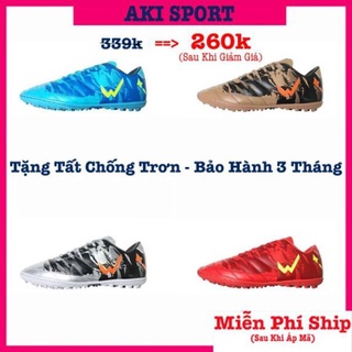 [Ảnh Tự Chụp] [Tặng Tất chống trơn] Giày Đá Bóng Wika Army Đủ Màu siêu chất 12/12 tết