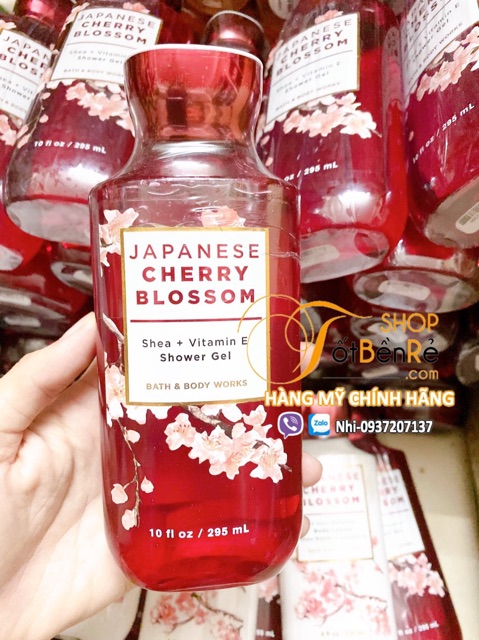 Body lotion sữa dưỡng thể Japanese Cherry Blossom 236ml - New