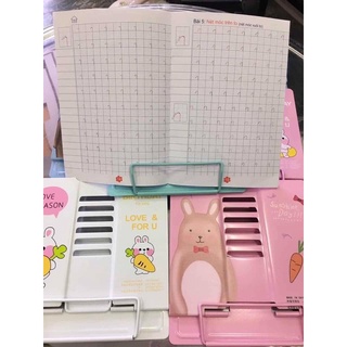 Giá Đỡ Kẹp Sách Thông Minh Chống Cận Thị, Chống Gù Lưng, Giữ Sách Vở Chắc Chắn