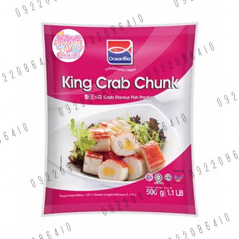 60gr viên cua hoàng đế surimi (king crab chunk)OceanRia / Phú Mark