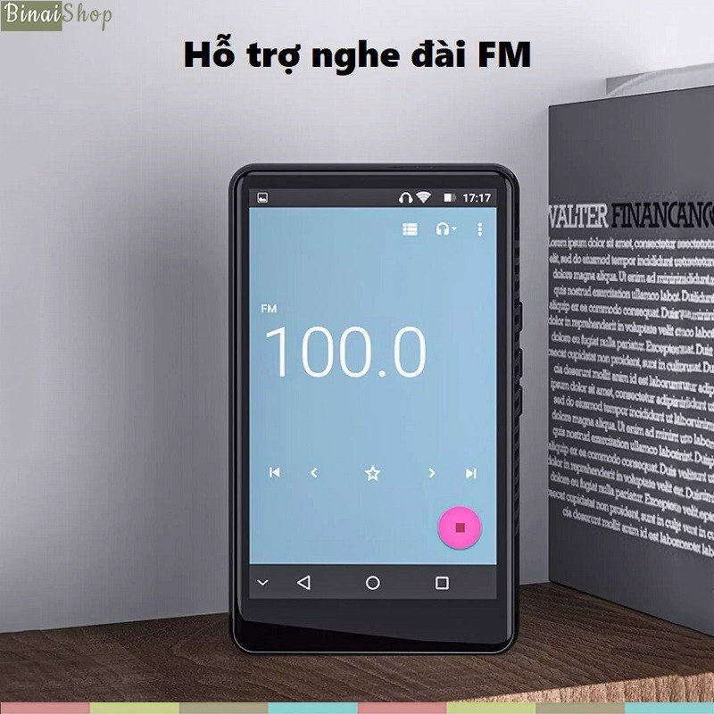Ruizu H6 - Máy Nghe Nhạc Cảm Ứng Hệ Điều Hành Android 5.1, Kết Nối Bluetooth Wifi, Loa Ngoài