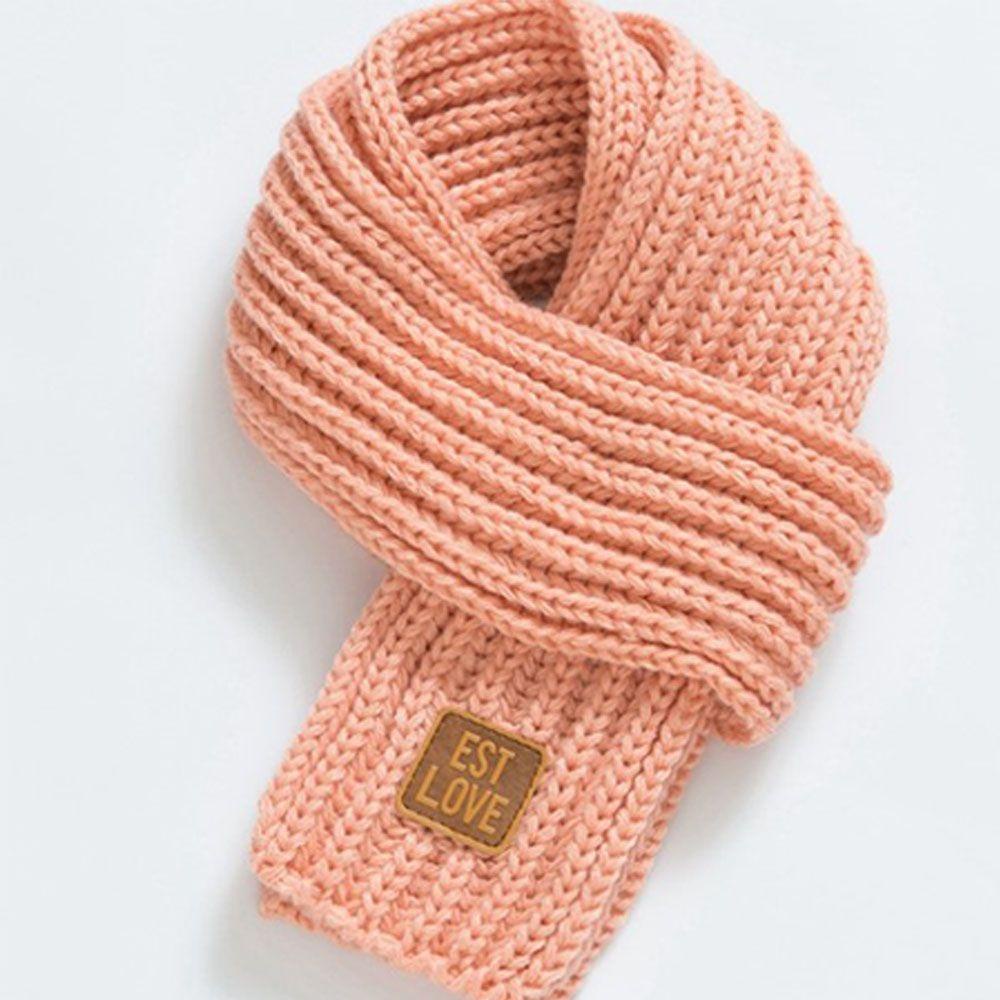 Eutus Khăn Quàng Cổ Dệt Kim Ấm Áp Cho Bé Trai Và Bé Gái