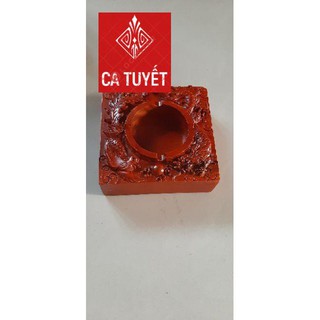 Gạt tàn thuốc lá gỗ gõ đỏ