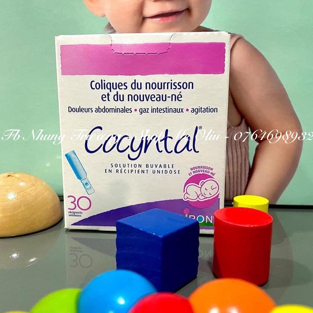 Muối uống Boiron Cocyntal giảm đau bụng dạ đề, colic, đầy hơi cho trẻ sơ sinh date 06/2024