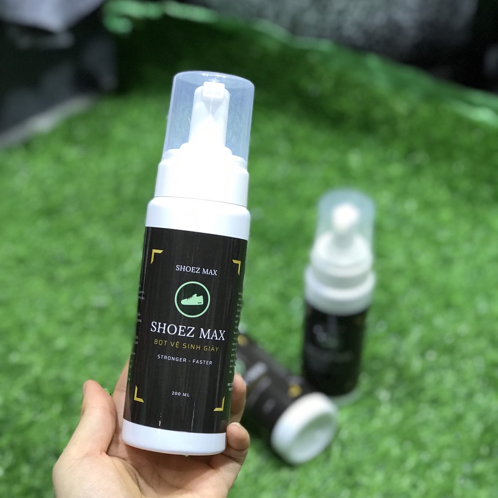 Chai Bọt Vệ Sinh Giày Tiện Dụng Shoez Max 200ML