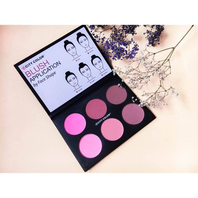 Bảng Phấn Má Hồng City Color Intense Blush Palette