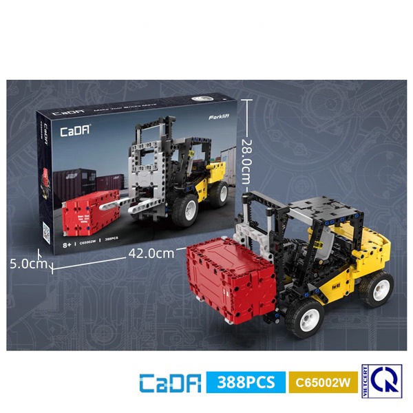 Đồ chơi lắp ráp technic mô hình Xe Nâng Kỹ Thuật Forklift - Cada C65002W